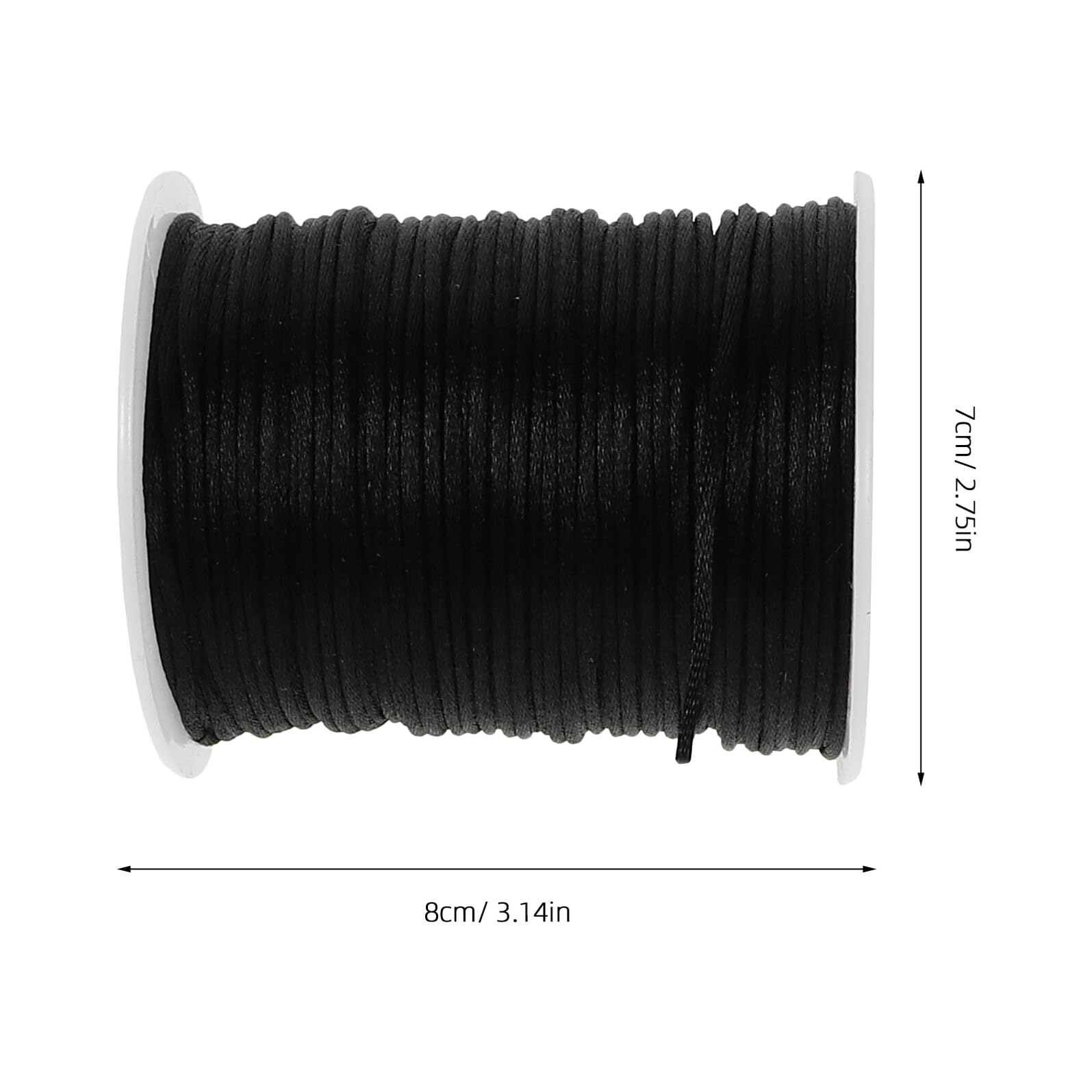 4 rotoli Filo Cerato per Braccialetti Cordino Intrecciato in Poliestere per Gioielli DIY Collane Bracciali Corda per Perline Resistente per Artigianato