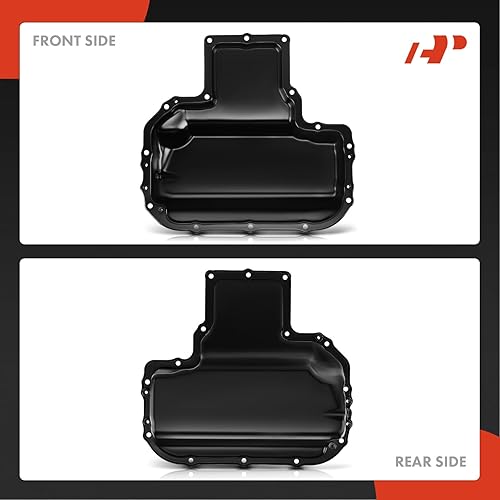Miniatura 8 de A-Premium Cárter inferior de aceite de motor con tapón de drenaje compatible con Mercedes-Benz C280 2006-2007, E280 2007-2007, E300 2008-2009, E320