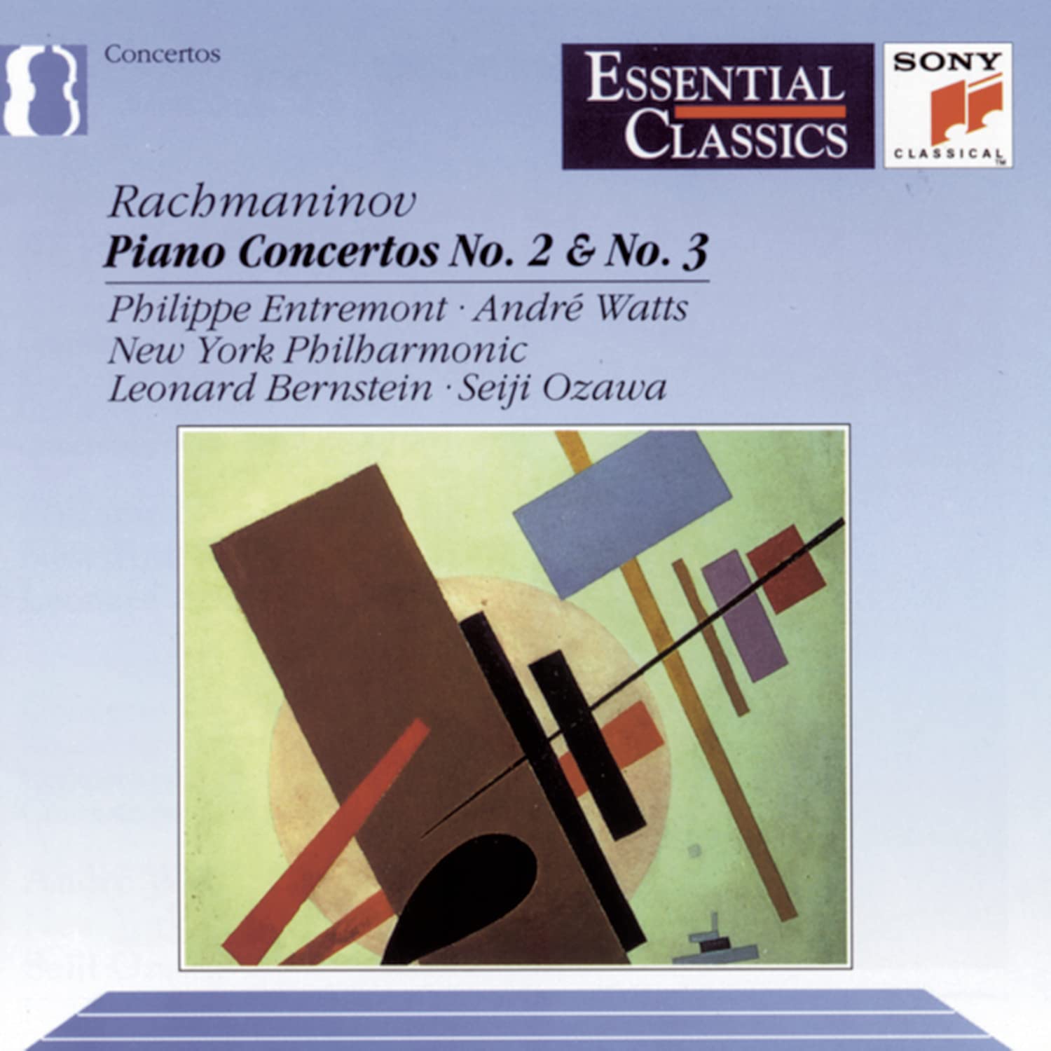 Piano Concerti 2 & 3 [Audio CD] Rachmaninoff; Entremont and Watts