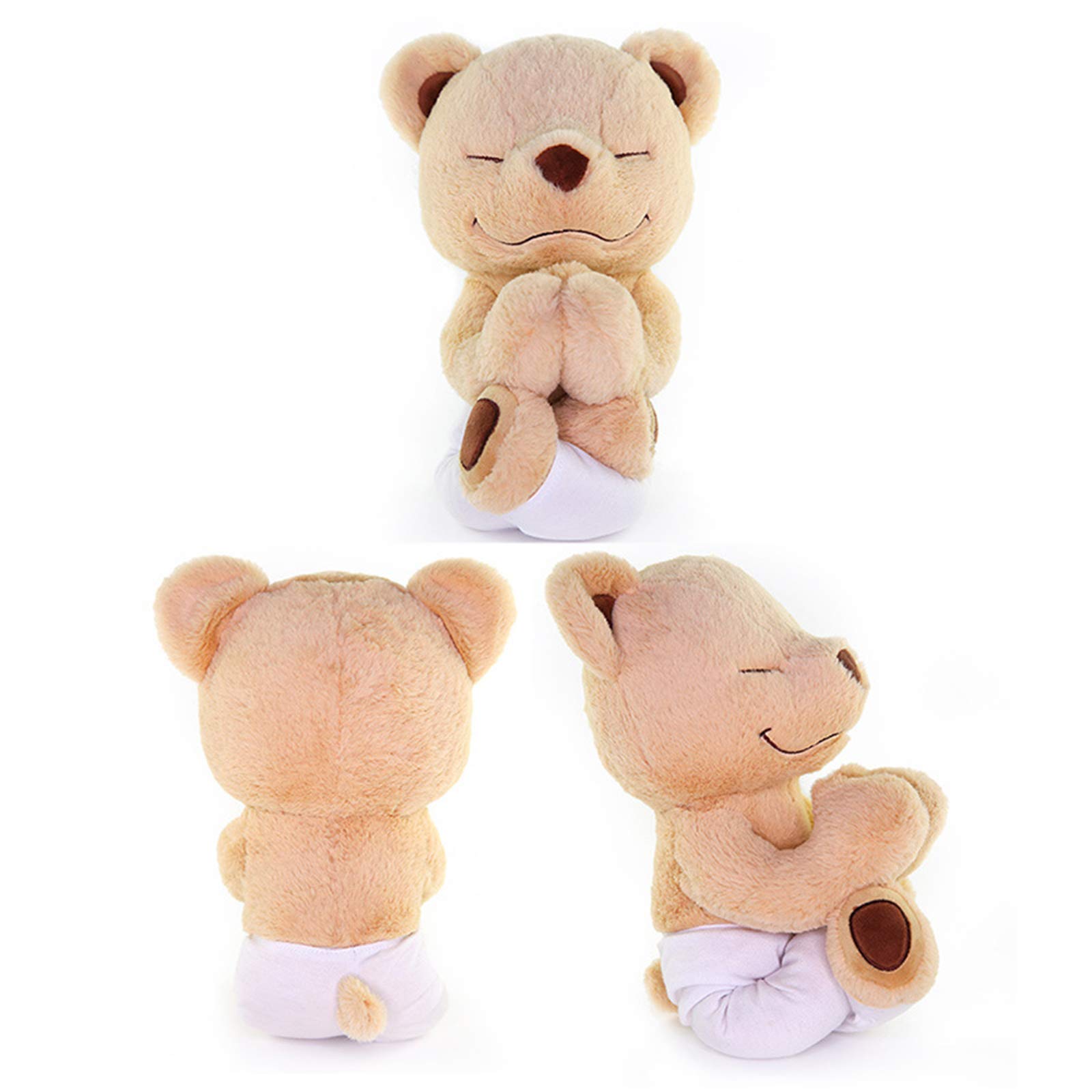 Amazon.co.jp: ヨガクマの豪華なおもちゃ、テディかわいい漫画の人形