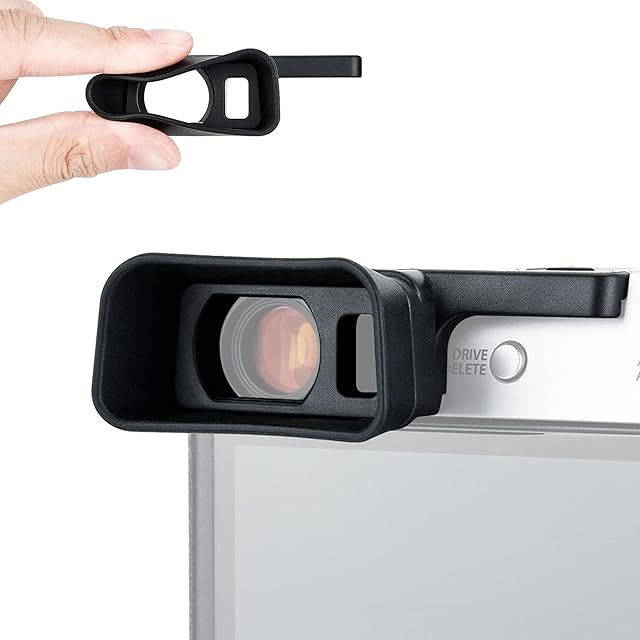 KIWIFOTOS Soft Eyecup Eyepiece for Fujifim Fuji X100V Viewfinder