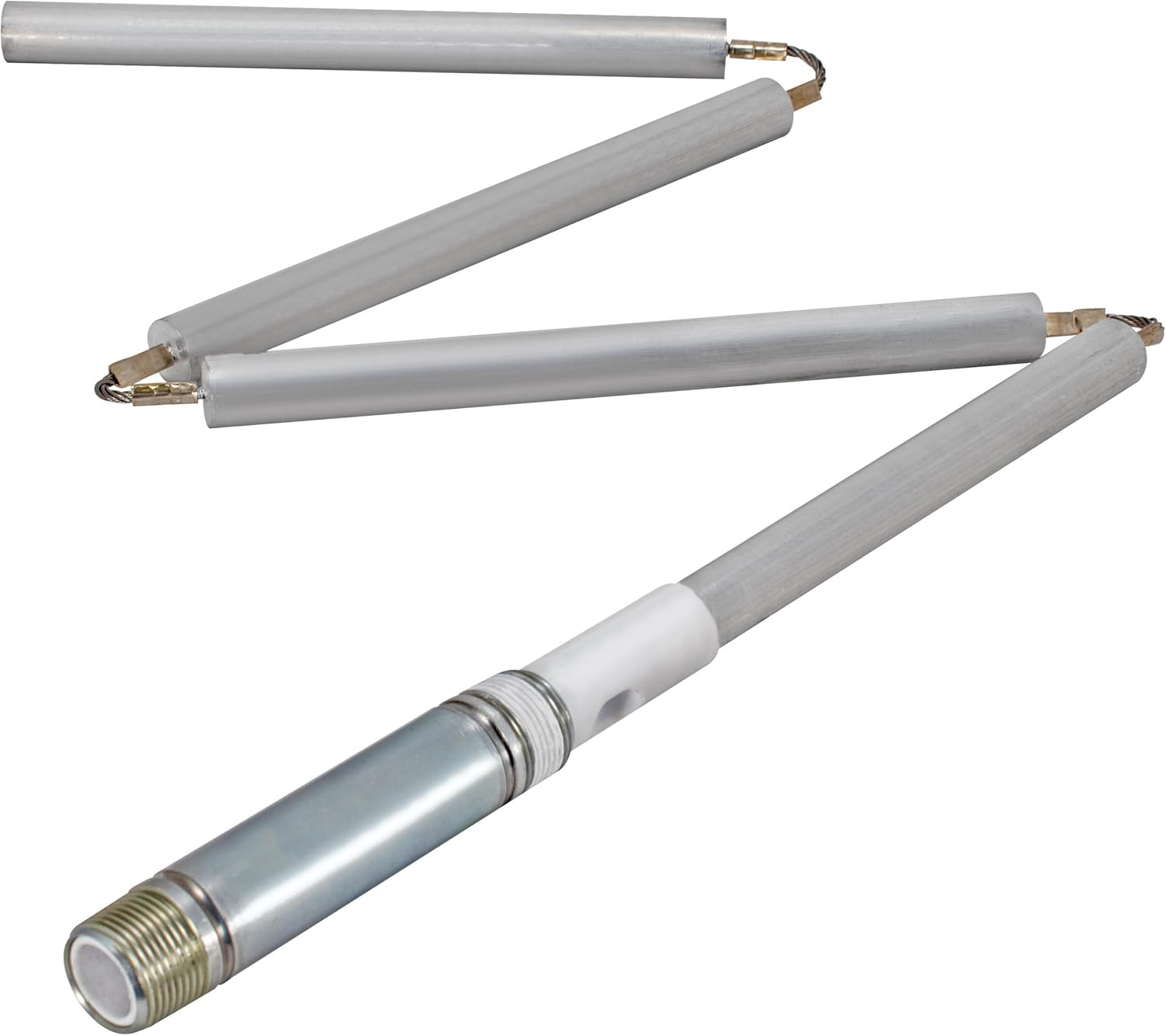Eastman 42 Inch Flexible Aluminum/Zinc Anode Rod, 3 Inch Nipple, 60288
