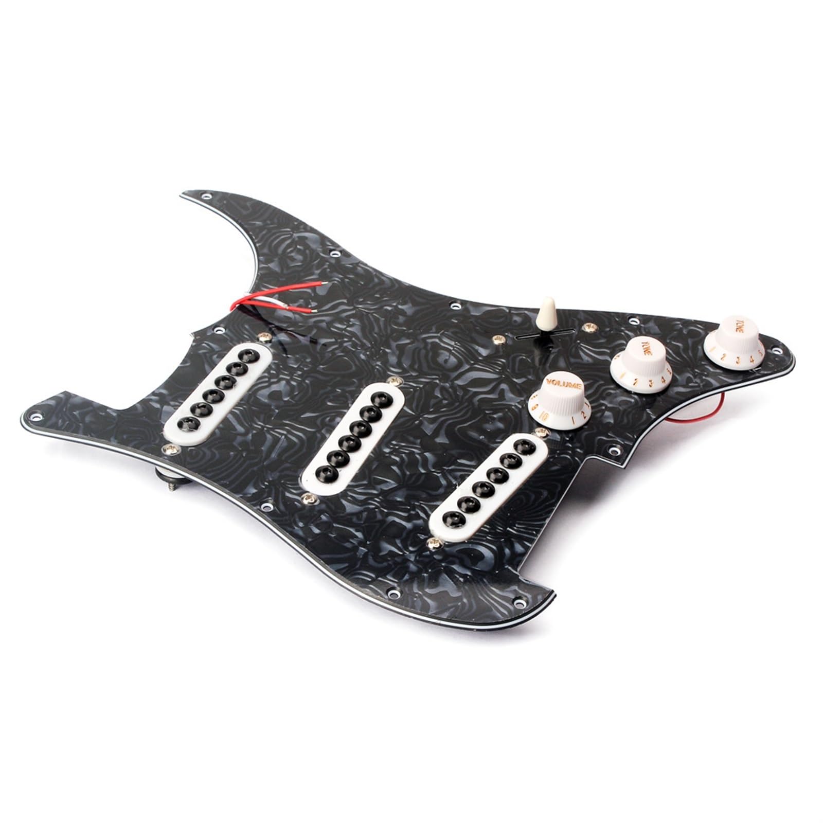 Circuito Di Protezione Superiore Per Chitarra Elettrica Che Include Cinque Pickup E Un Set Completo Di Potenziometri Battipenna chitarra con pickup