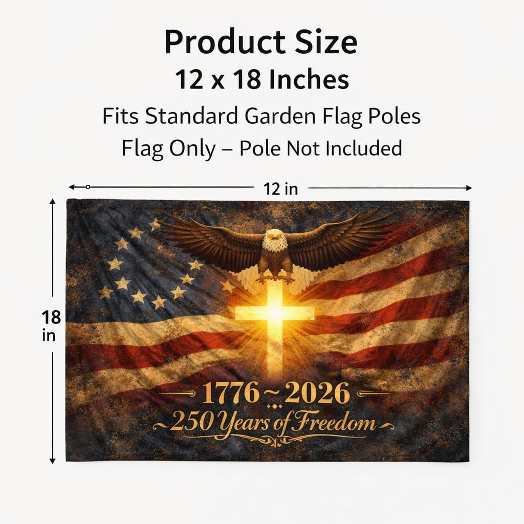 America 250 Flag – 250th Anniversary USA Double Sided 3-Ply Outdoor Flag, We The People 1776-2026 Patriotic Yard & House Banner for 4th of July (5, 3X5) - Image 4