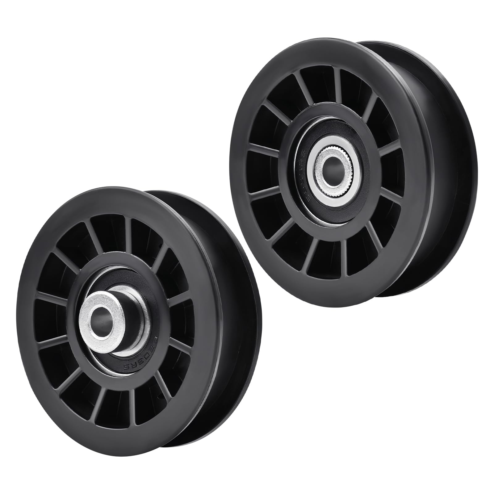 Flat Idler Pulley Replace 110-6775 280-469 Compatible with Toro TimeCutters Z4200 Z4202 Z4220 Z4235 Z5000 Z5020 Z5030 Z5035 Z5040 Z5060 23510 33510