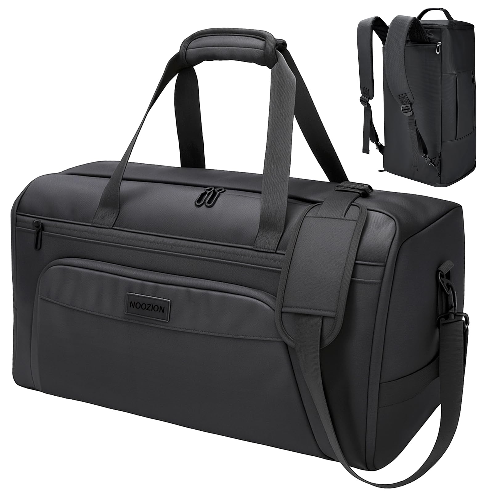 Noozion Garment Duffle Bags for Travel Convertible Carry on Bag with Shoe Compartment 3 in 1 Waterproof Travel