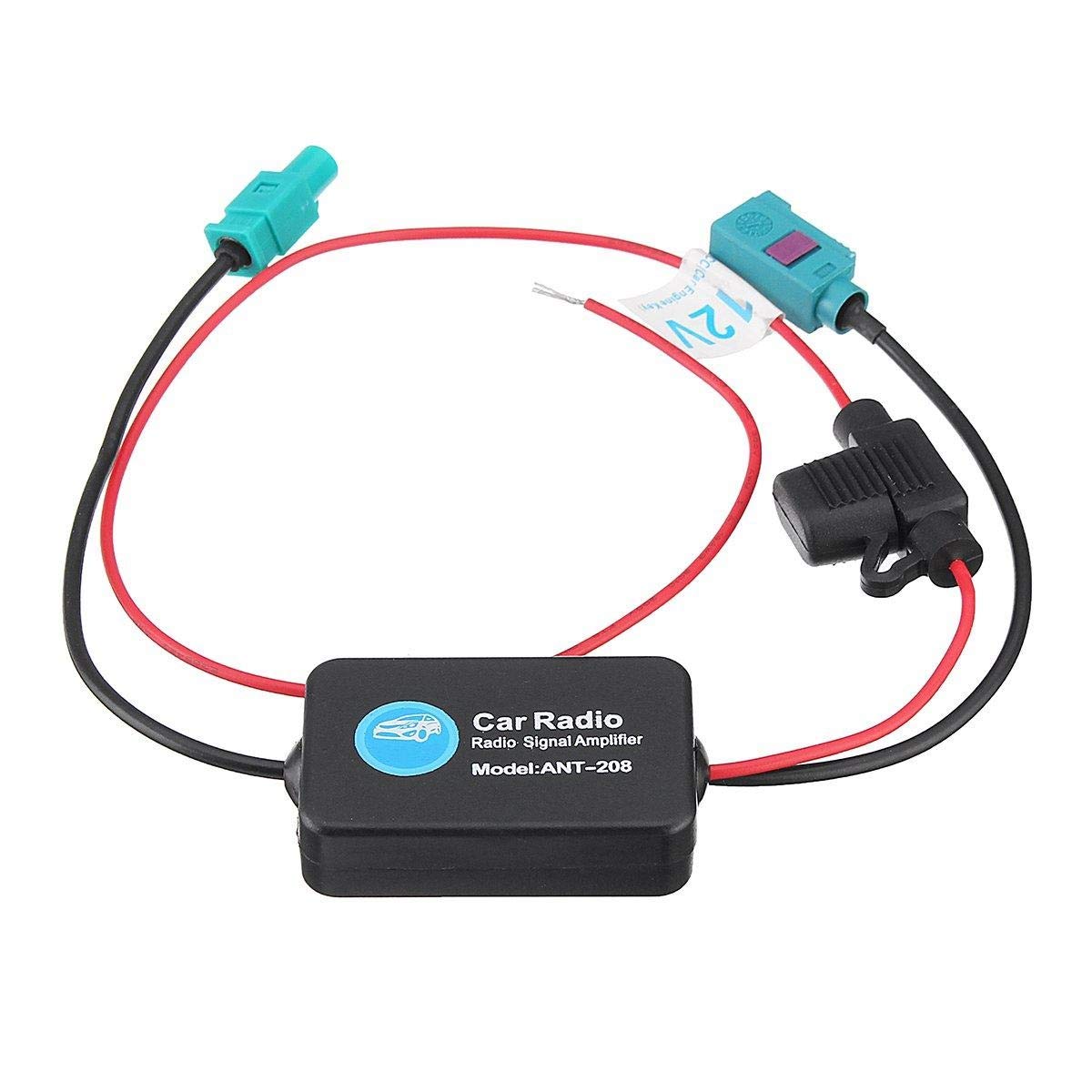 Câble de câblage stéréo 12V pour booster la réception FM & AM de votre autoradio