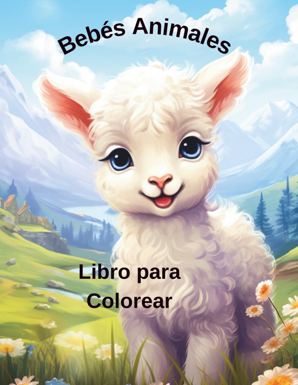 Bebés Animales Libro para Colorear: Perfecto para Todas las Edades: 109 Adorables Ilustraciones de Animales del Bosque, la Selva y la Granja