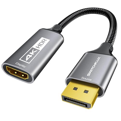 4K@60Hz Active DisplayPort to HDMI UniDirectional Adapter