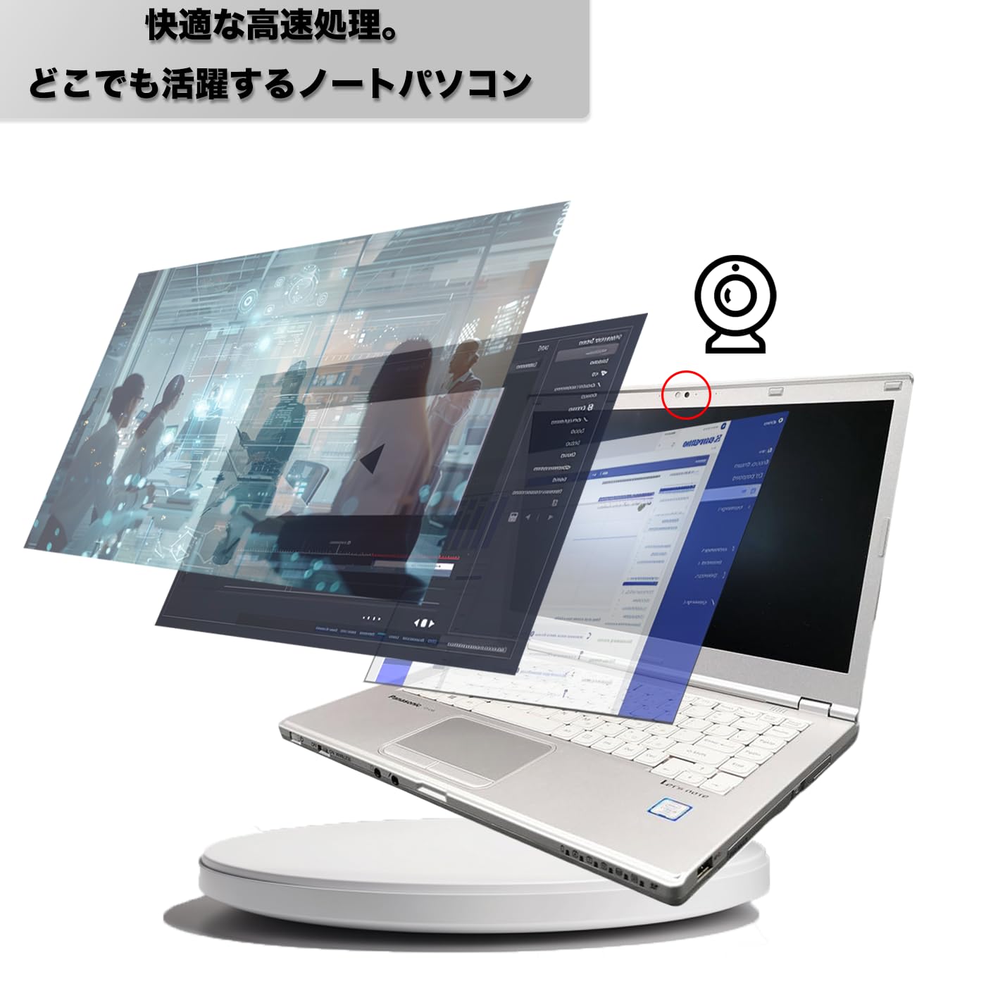 Amazon.co.jp: 【整備済み品】軽量ノートパソコン パナソニック Let's