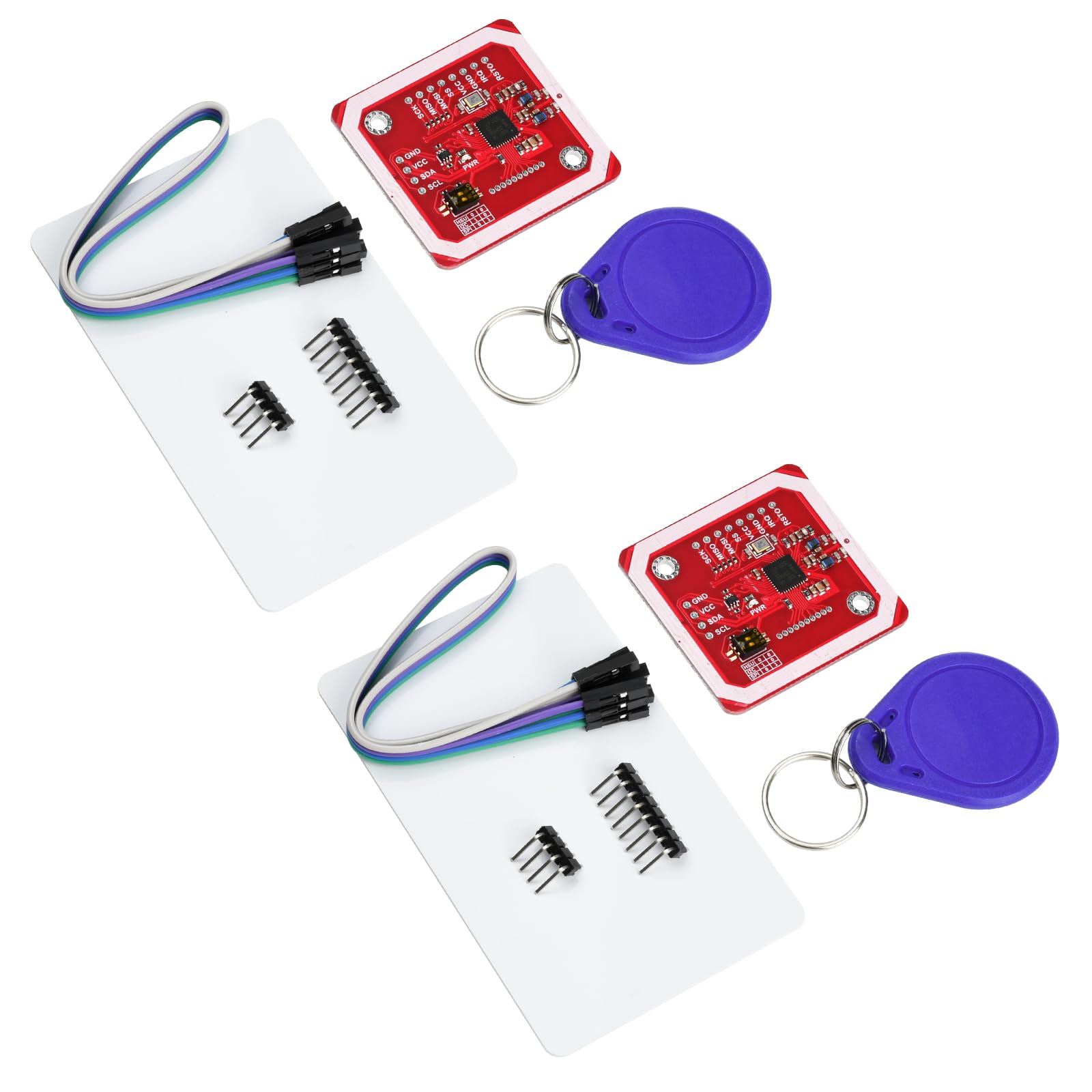 Aideepen PN532 NFC NXP RFID Módulo V3 Kit Lector I2C SPI HSU