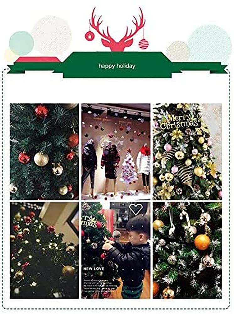 Mehrfarbige Weihnachtskugeln aus Kunststoff, Schalkugeln, Christbaumschmuck, 6 Schachteln mit Weihnachtskugeln, Mattfarbene Kugeln, Partyfensteranhänger