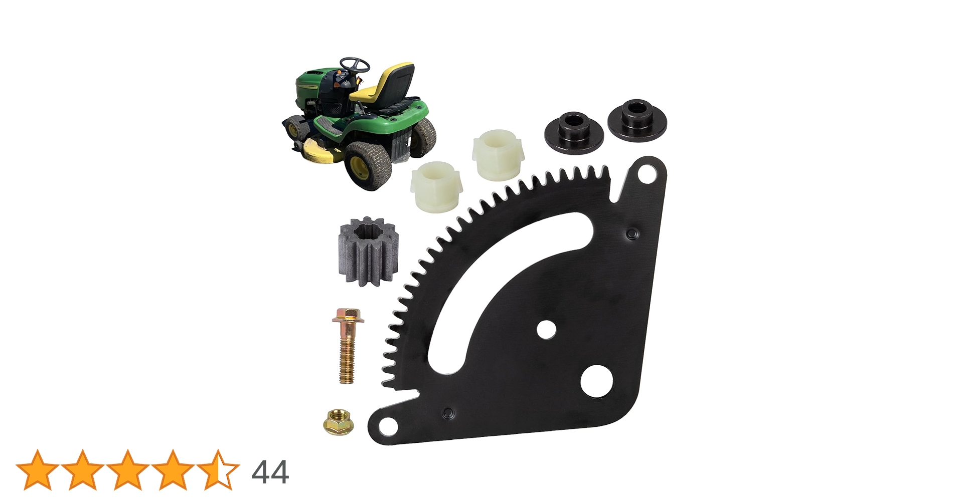 L GEAR 
35mmローダウンリンク＆ショートスタンド XSR155 25 Teeth Steering Sector Gear Kit Compatible with John Deere