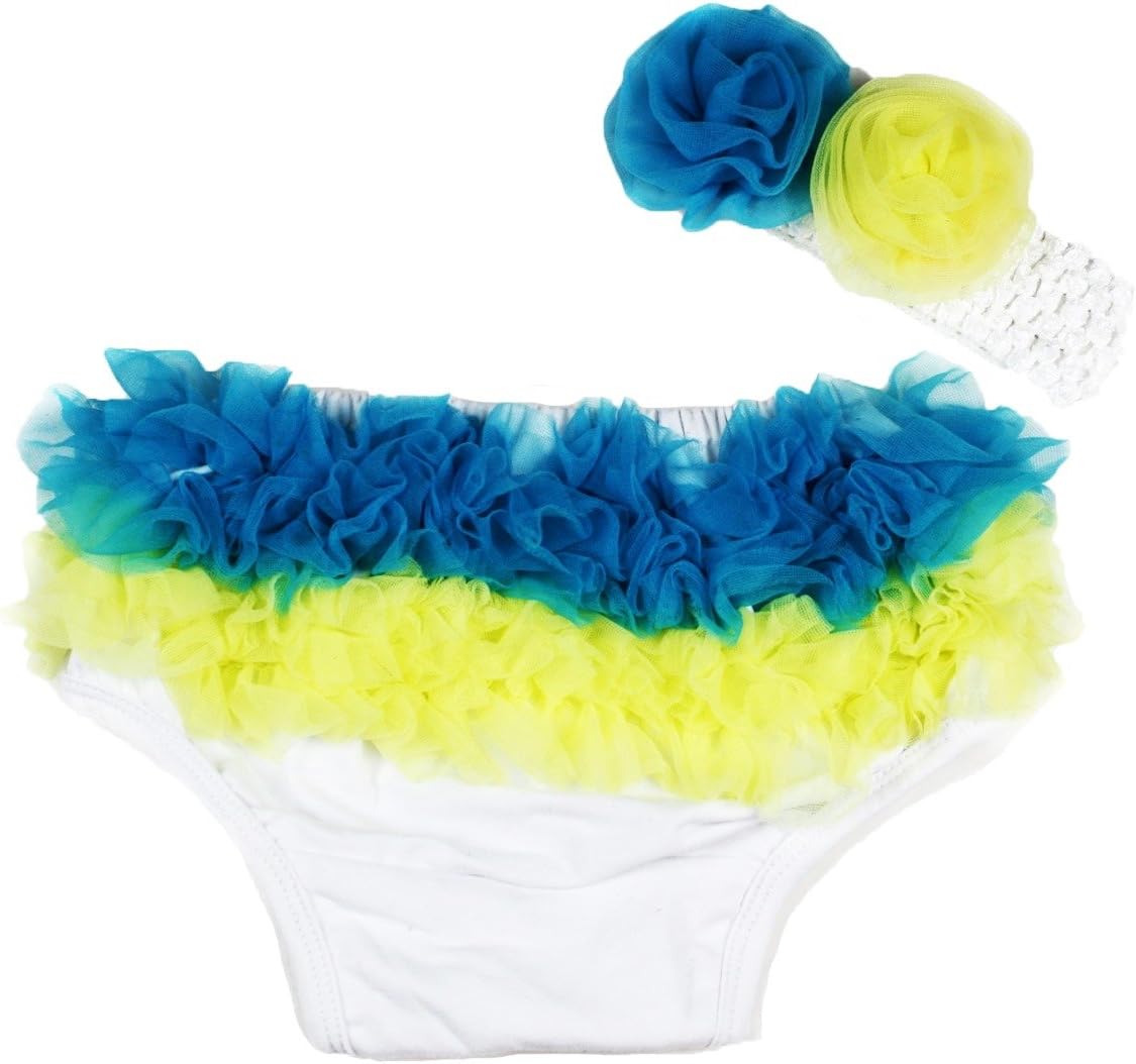 Petitebella National Theme Cotton Ruffles Toddler Baby Bloomer 6-24m