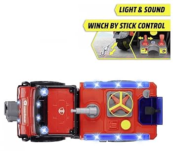 【新品未使用】DICKIE TOYS サウンド機能付きの可動式消防車 新品未使用】DICKIE TOYS サウンド機能付きの可動式消防車