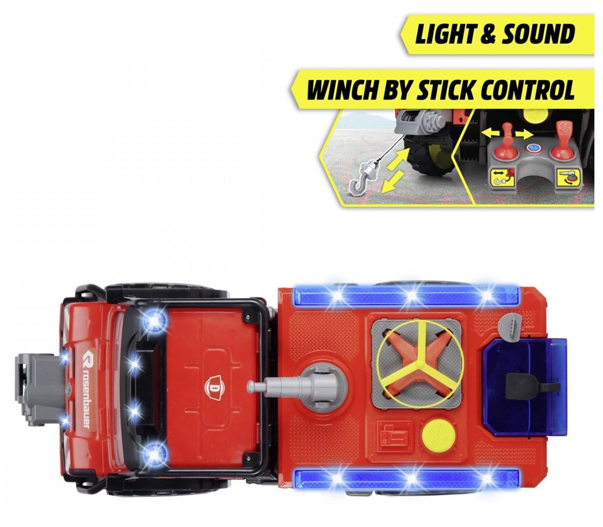 Amazon.co.jp: メルセデス ライト & サウンド 消防車 DiCKiE TOYS