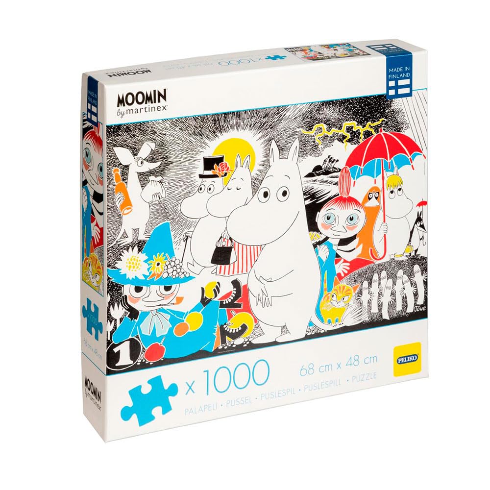 Amazon.co.jp: ムーミンコミックブックカバーパズル1000ピース