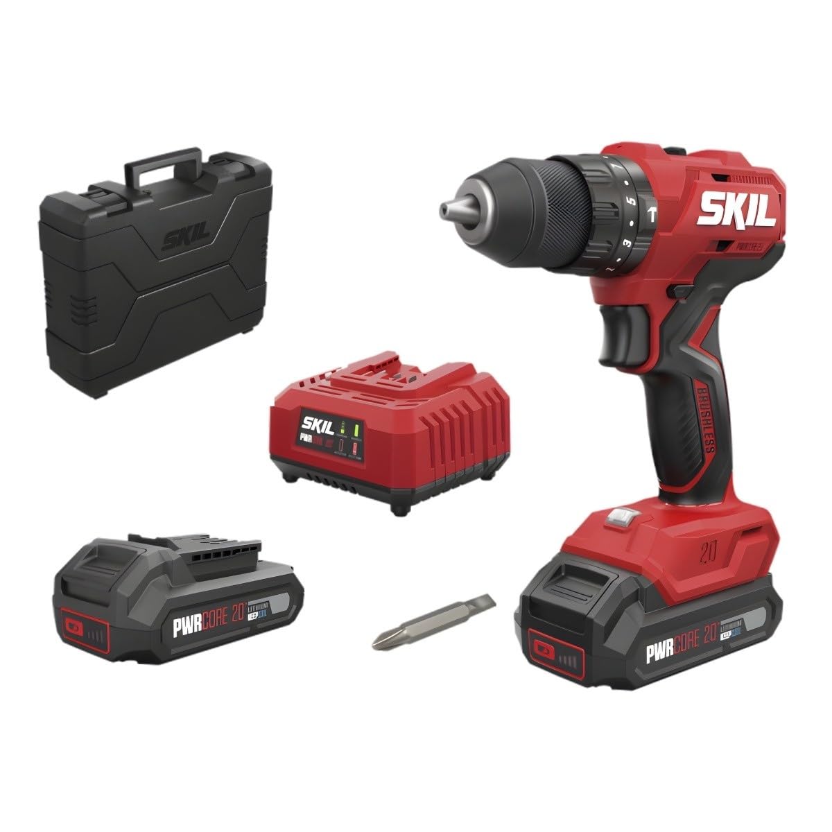 Perceuse à percussion sans fil SKIL 3021 20V avec batterie lithium