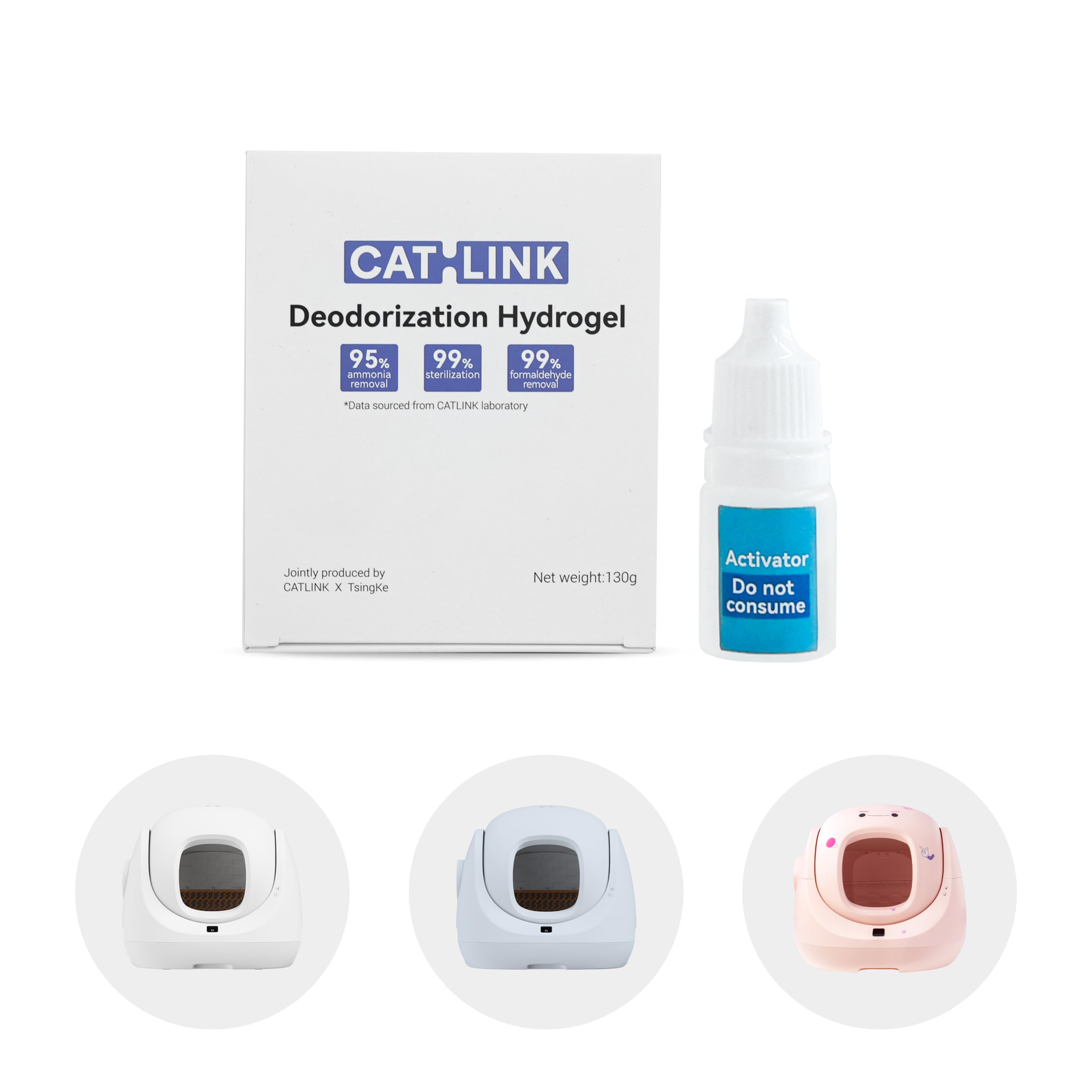 Catlink Ambientador, Para bandeja higiénica automática Catlink Baymax, paquete de 2