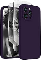 Vista 437 de FireNova Designed for iPhone 13 Pro Max Case, Silicone [Camera Protection] Phone Case with [2 Screen Protectors], Soft Anti-Scratch Microfiber Deep