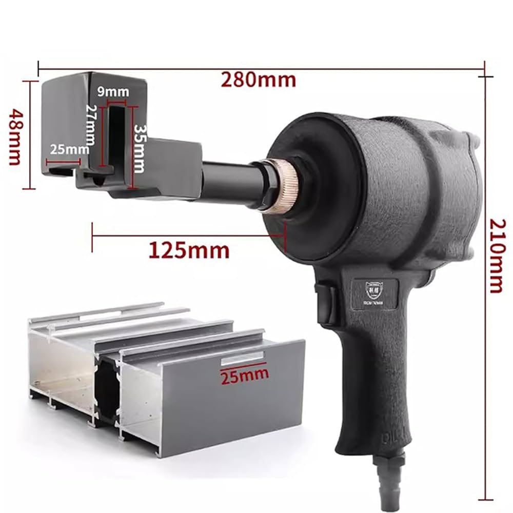 Amazon | Jieoto産業用空気圧パンチガン アルミドア窓排水
