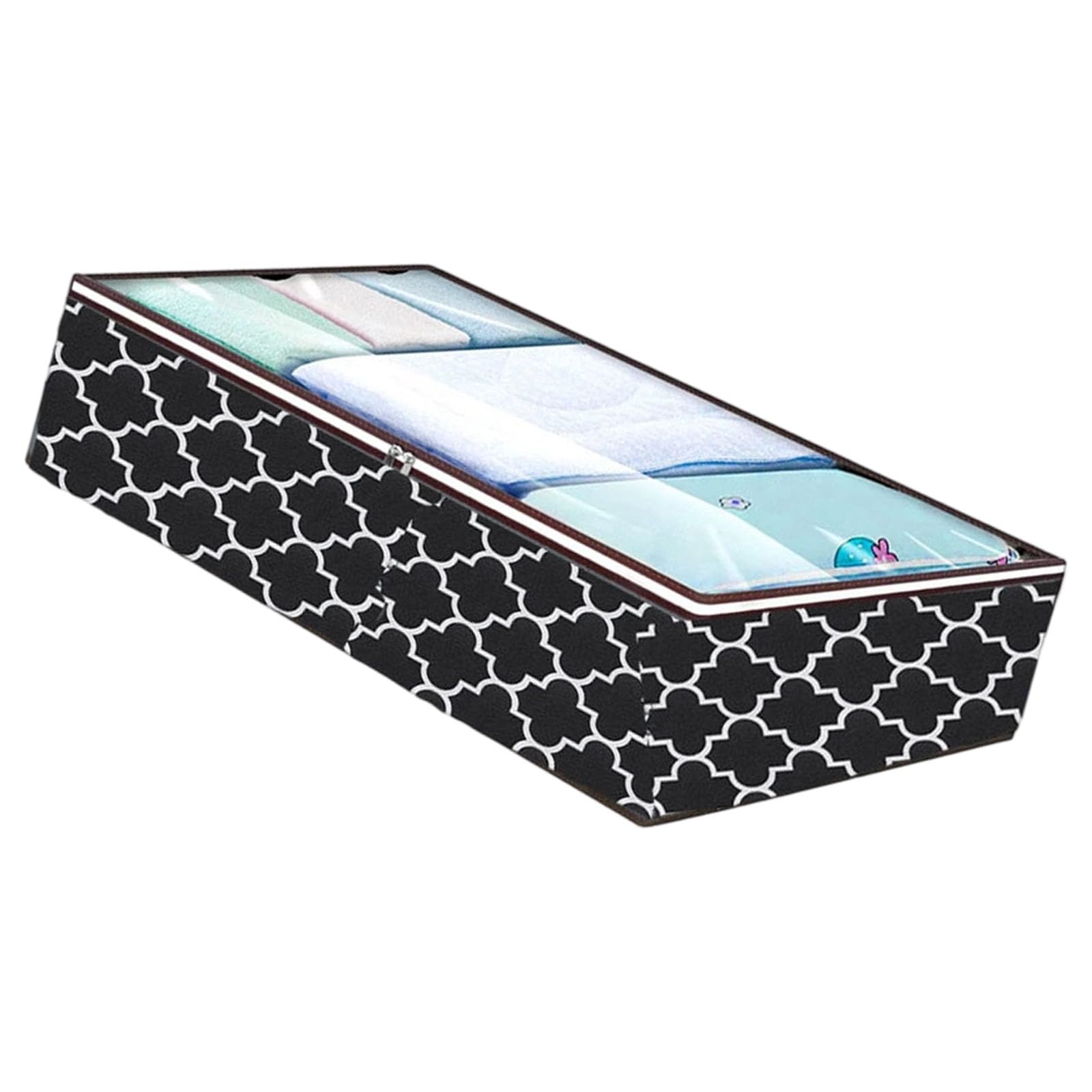 Snorvixre Sturdy Nonwoven Fabric Storage Bag Acessory for Seasonal Clothes and Bedding in Closet or Under Bed Fabric Bag Zippered Bags Closet Organiz