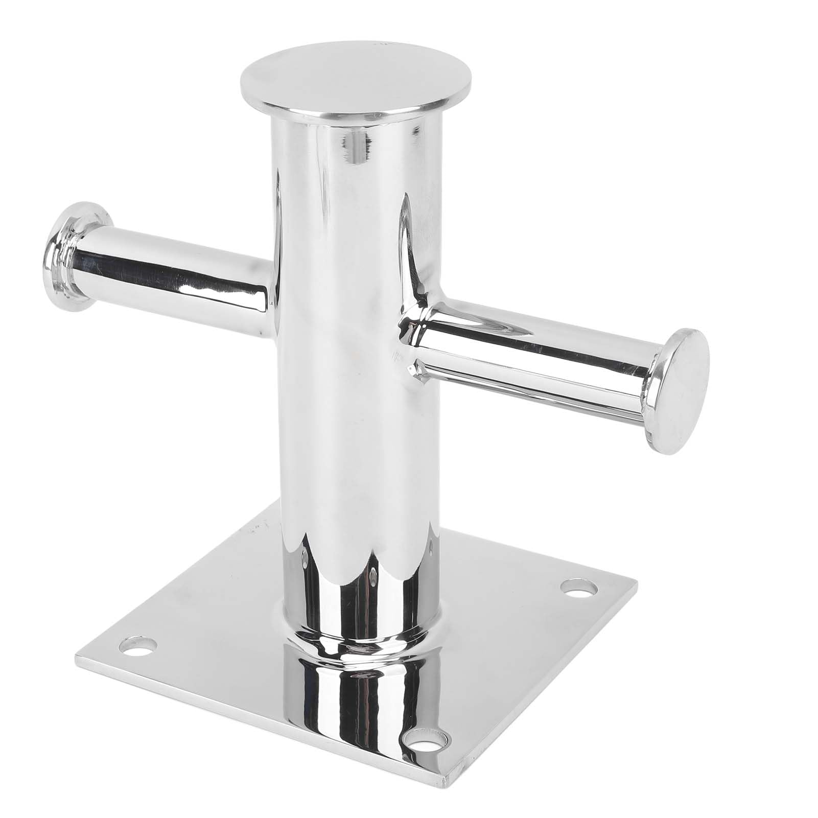 Amazon | シングルクロスボラード、光沢のある4穴高強度マリン