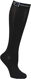 Covalliero Calcetines de equitación Grado, par, tejido mixto, para jinetes, lavables a máquina a 30 °C, con puño