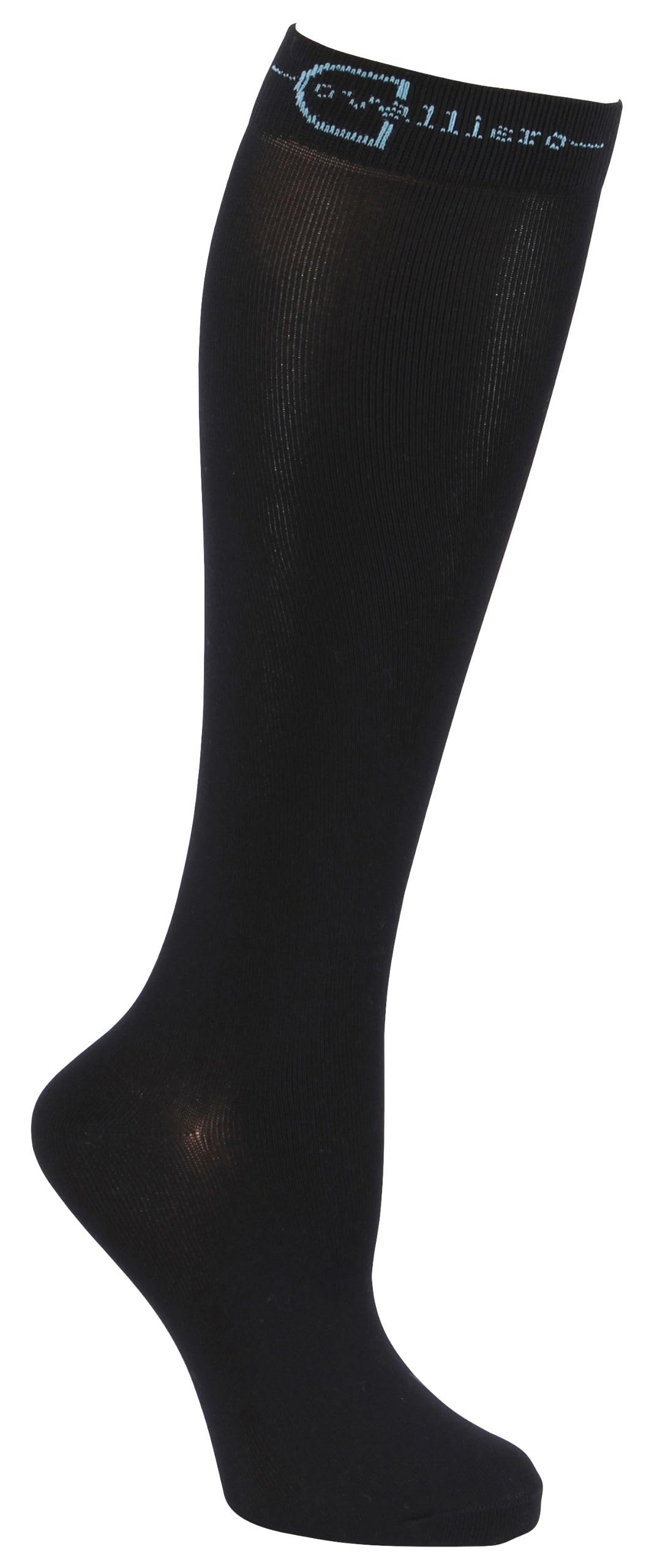 Covalliero Calcetines de equitación Grado, par, tejido mixto, para jinetes, lavables a máquina a 30 °C, con puño - 1