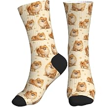 Cute Dog Athletic Crew Socks Sports Sock Women Men,Dog Lover Gift