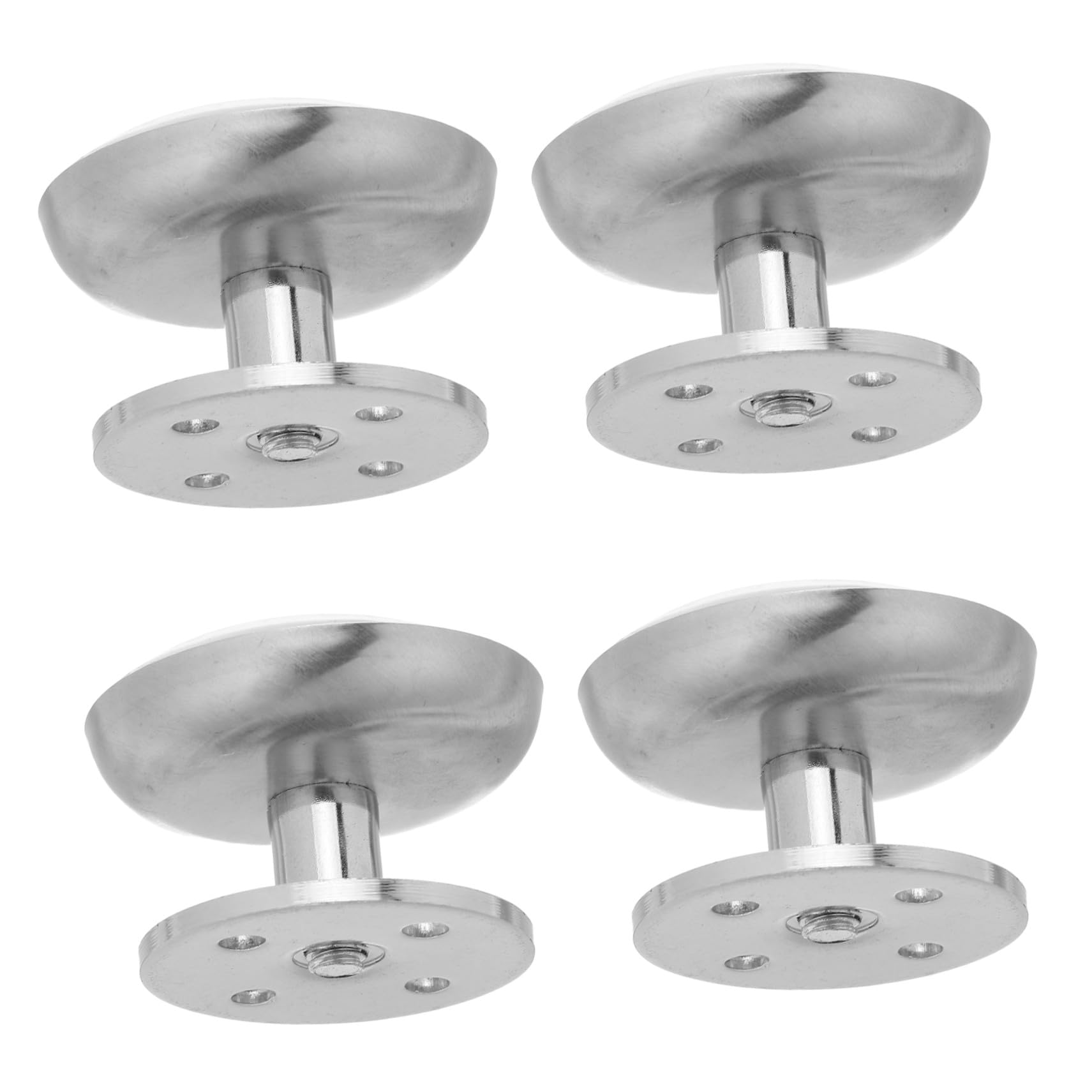 Pieds de lit réglables en acier inoxydable ORFOFE lot de 4 pour rehausser vos meubles