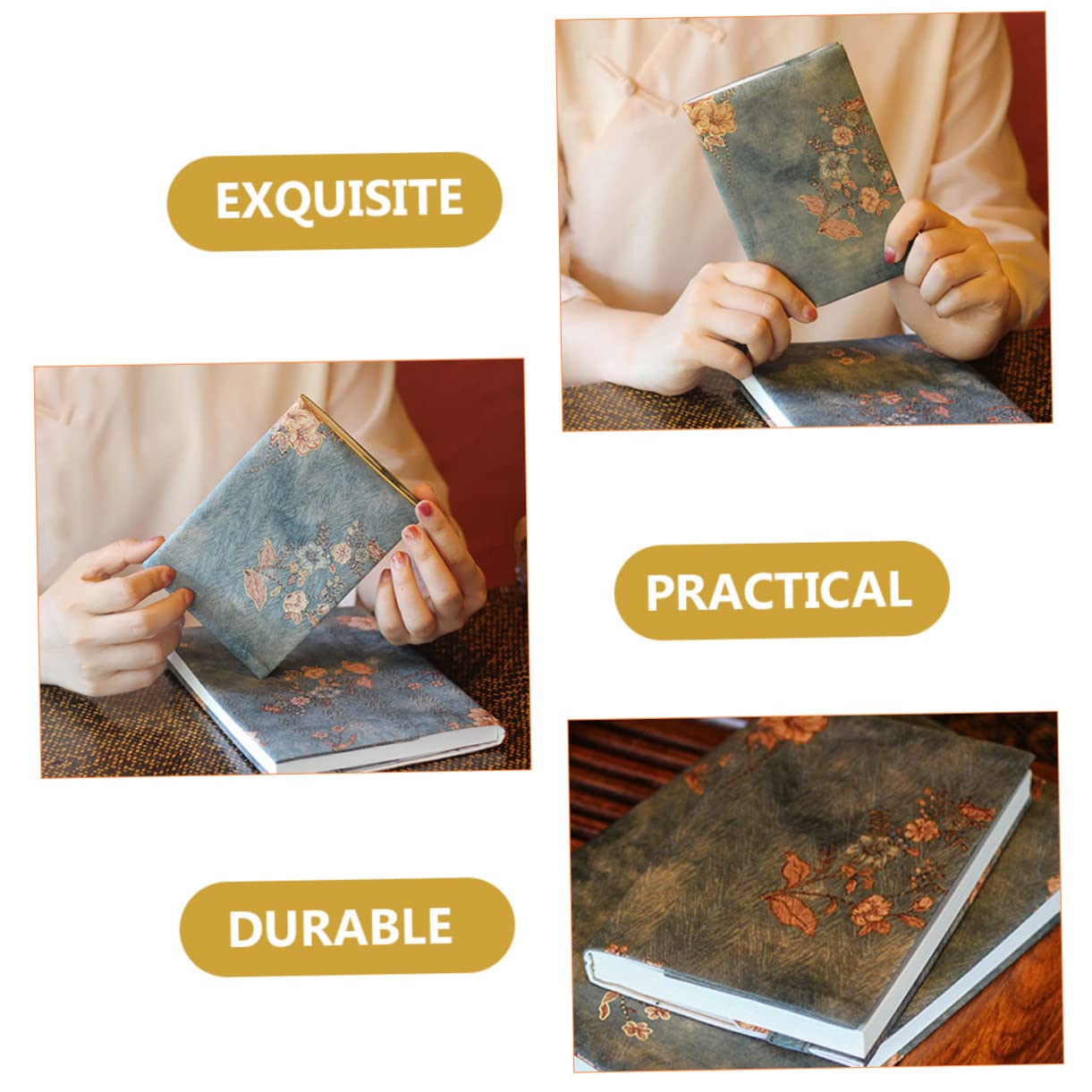 SHINEOFI 5St verstellbarer Buchumschlag Schulbuchumschläge unechtes Buch buchumschläge für schulbücher bücherumschläge für schulbücher gehäuse exquisiter Buchschutz Buchhülle für Studenten