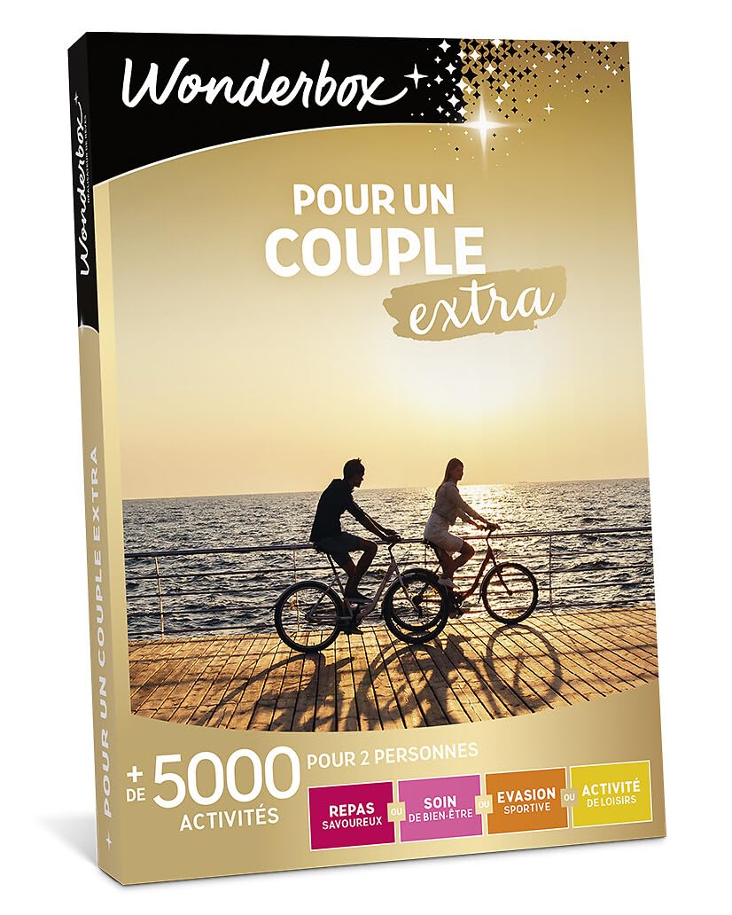 Wonderbox - pour Un Couple Extra - Coffret Cadeau - Idée Cadeau Multi Activités