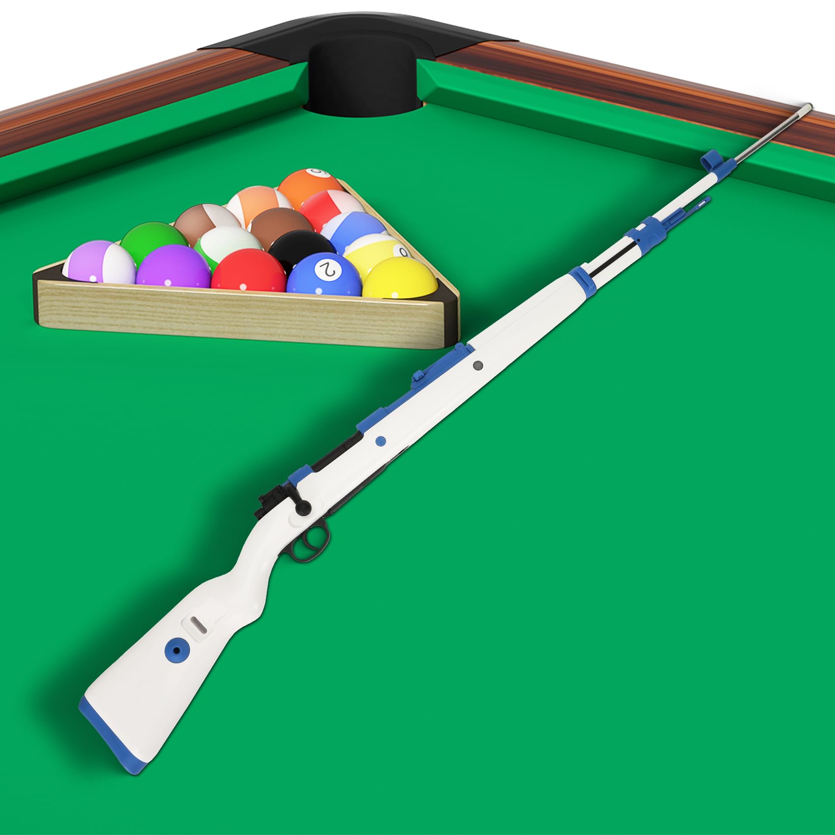Photo 1 of ***CUE STICK MISSING***
BeesMith Upgraded Billiards Gun, Pool Cue Gun for Billiard Halls, Clubs and Bars, Automatic Pool Gun for Beginners and Billiard Enthusiasts, DIY Bolt Action Pool Cue Rifle