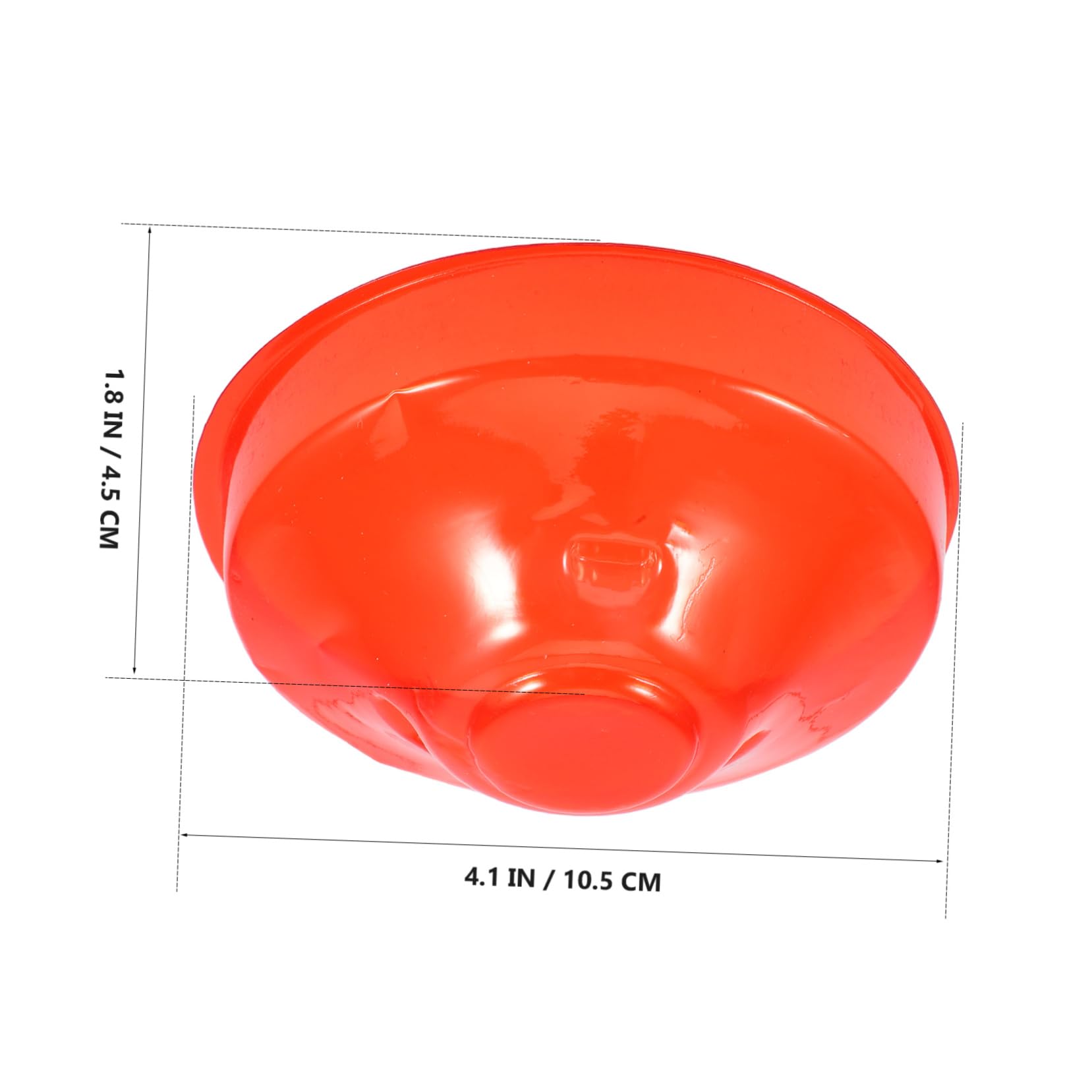 TOPBATHY Cubierta Protectora del Detector De Humo Alarma Co Protección para Detectores De Humo Cubierta para Detectores De Humo Guardia del Detector De Humo Rojo 2 Piezas X 4