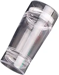 Carimbo de ponta francesa de cabeça dupla, carimbo de arte de silicone transparente para arte de manicure francesa