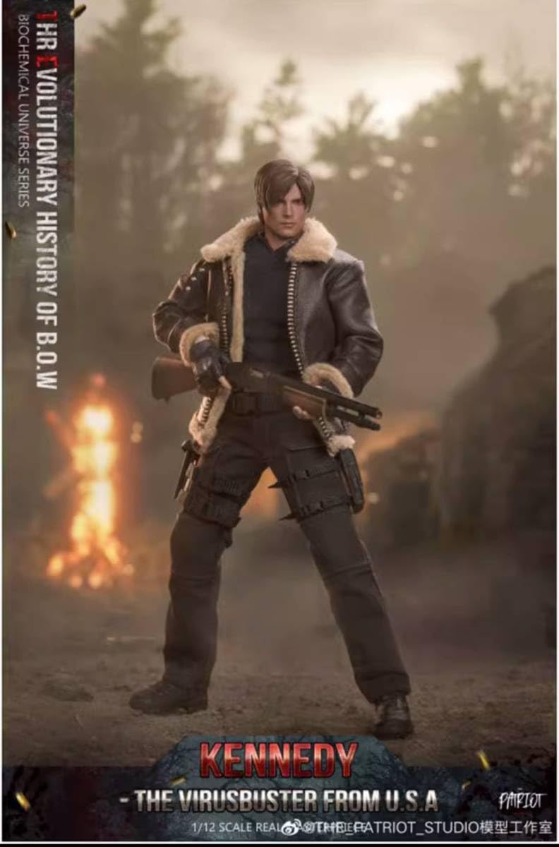 Amazon.co.jp: 1/12 レオン・S・ケネディ アクションフィギュア 