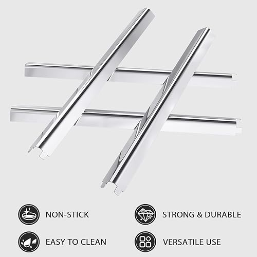 Miniatura 7 de Uniflasy Piezas de repuesto para parrilla CharBroil Performance 4-Burner 463365021 463351021 463352521 463331221 463655021 463448021 Acero