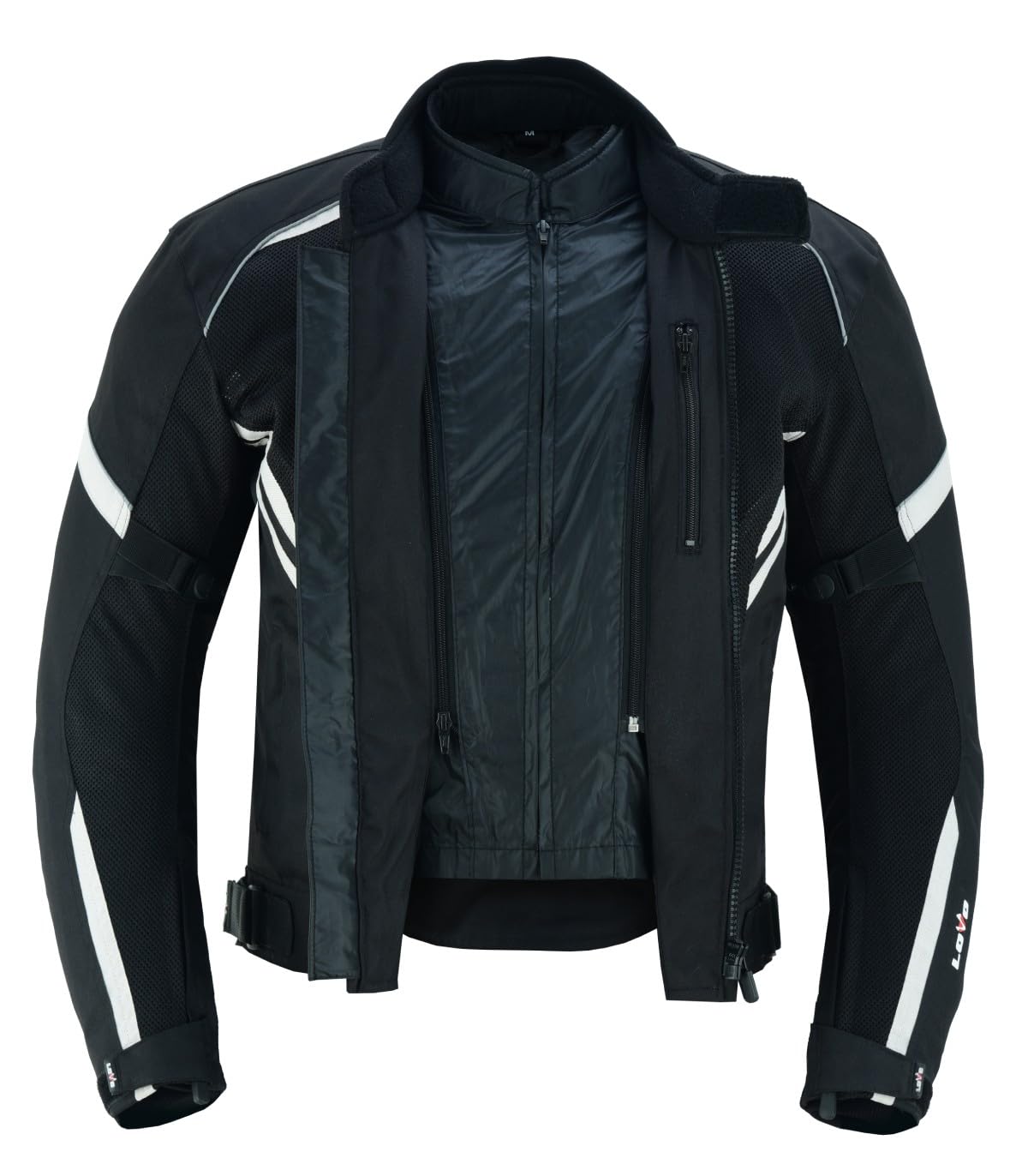 LOVO Chaqueta perforada tricapa de verano para moto Unisex
