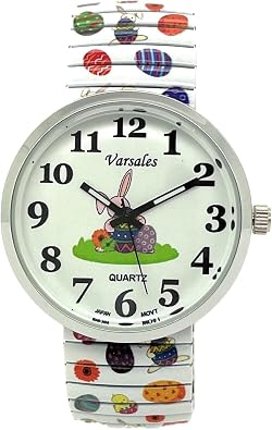 VERSALES Ladies Novelty Holidays Seasons Elegant Stretch Elastic Band Analog Quartz Fashion Watch Varsales