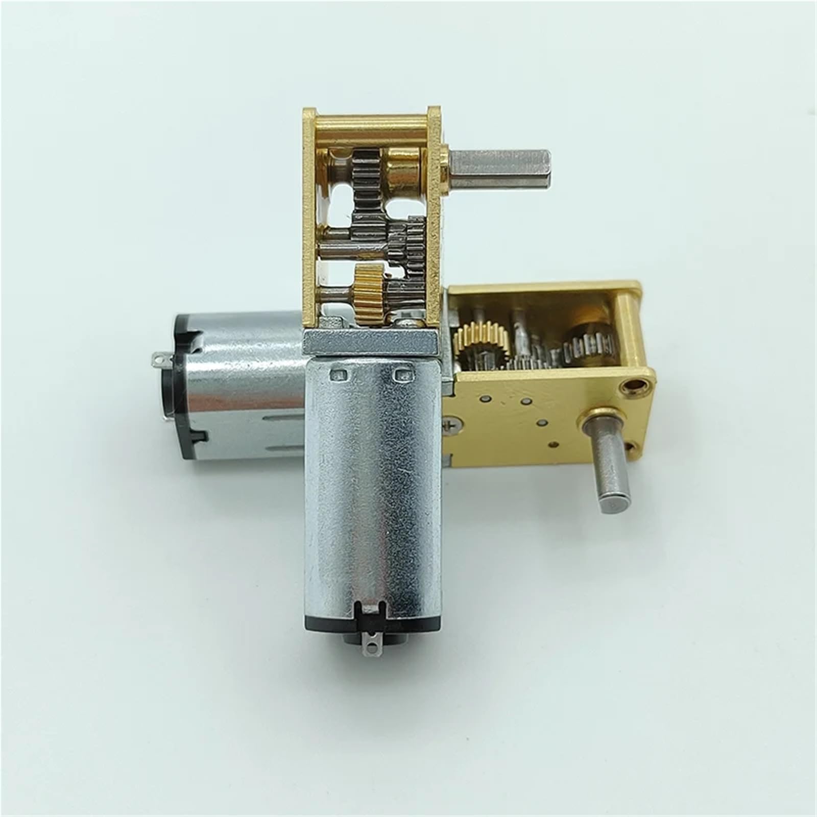 N30 Vollmetall-Getriebemotor DC 3V-12V 135RPM-580RPM Langsamer Motor mit großer Drehmomentreduzierung 1Stk