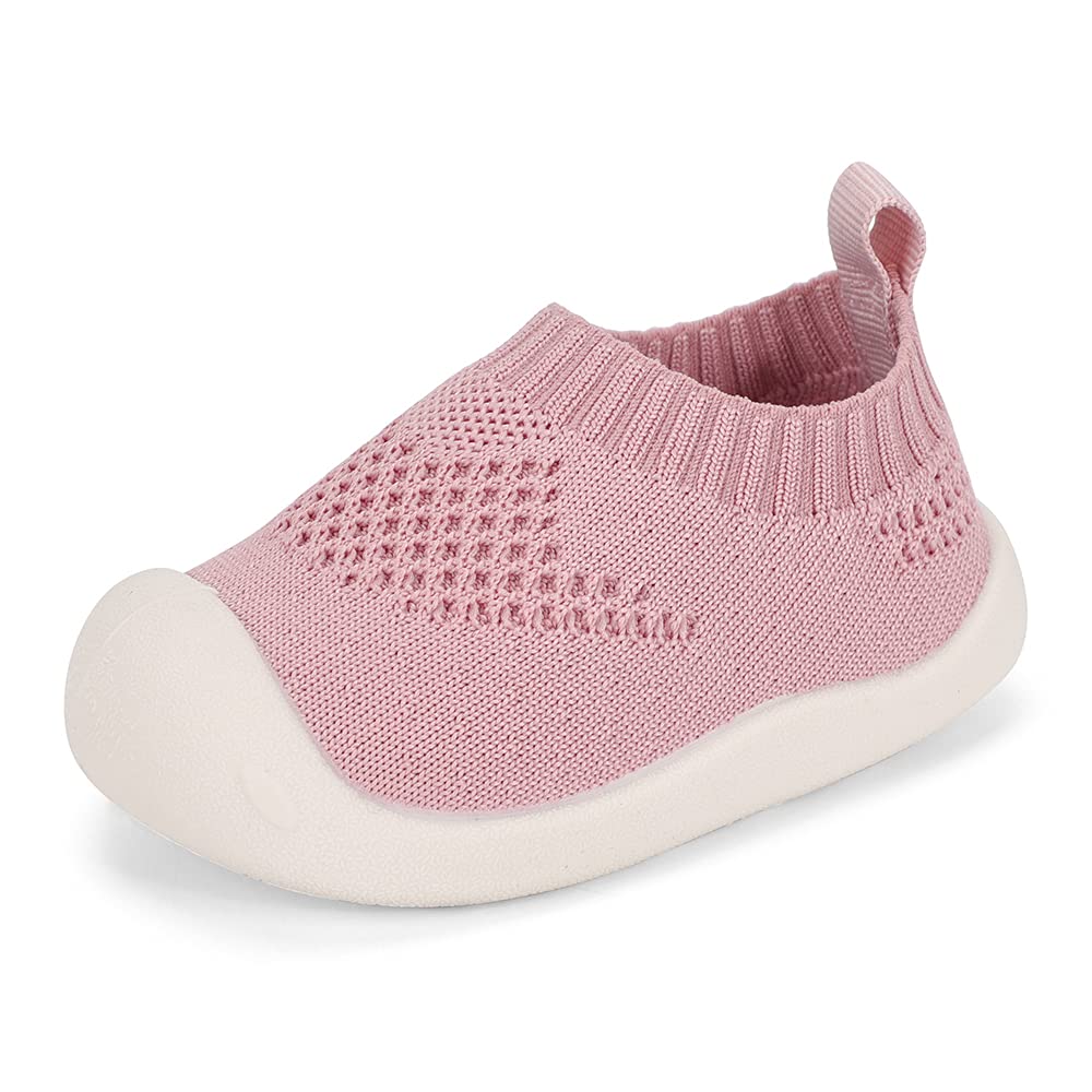 MK MATT KEELY Baby First Walking Shoes for Wide Feet Boys Girls Soft Mesh Breathable Sneakers for Toddler Infant