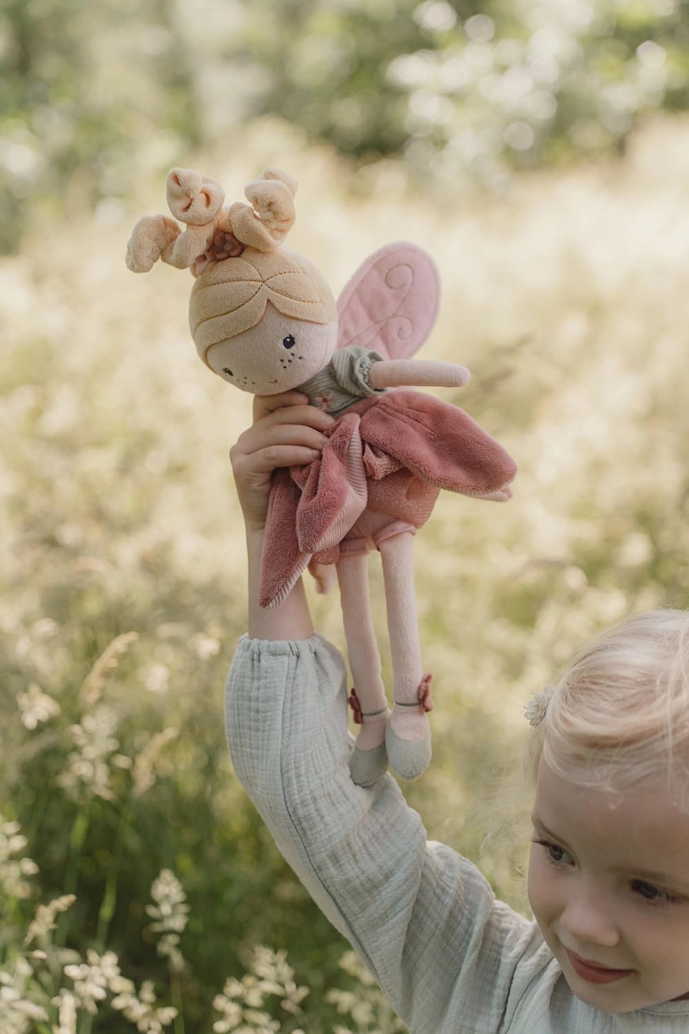 Little Dutch Weiche Stoffpuppe Kuschelpuppe - Fee Mila - 35 cm groß - für Mädchen ab 12 Monate
