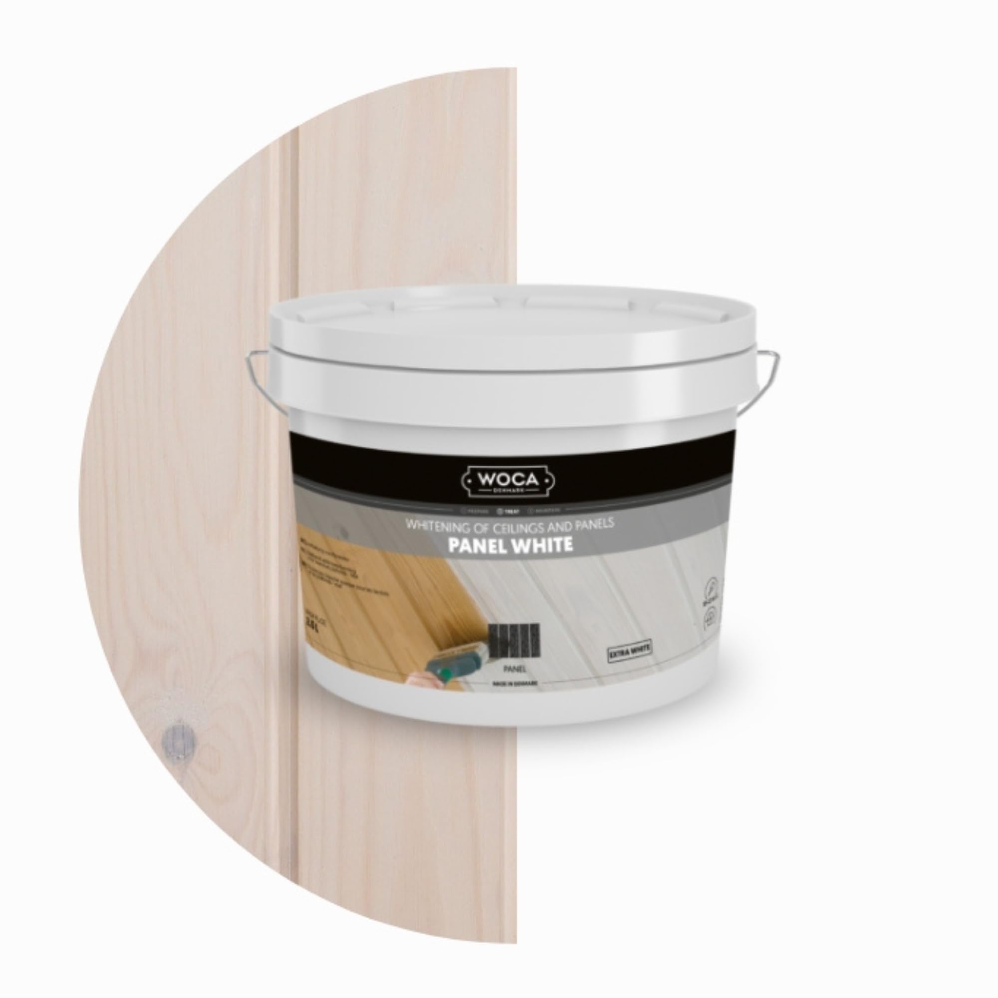 WOCA Denmark Paneel Weiß Extra Weiß 2,5L