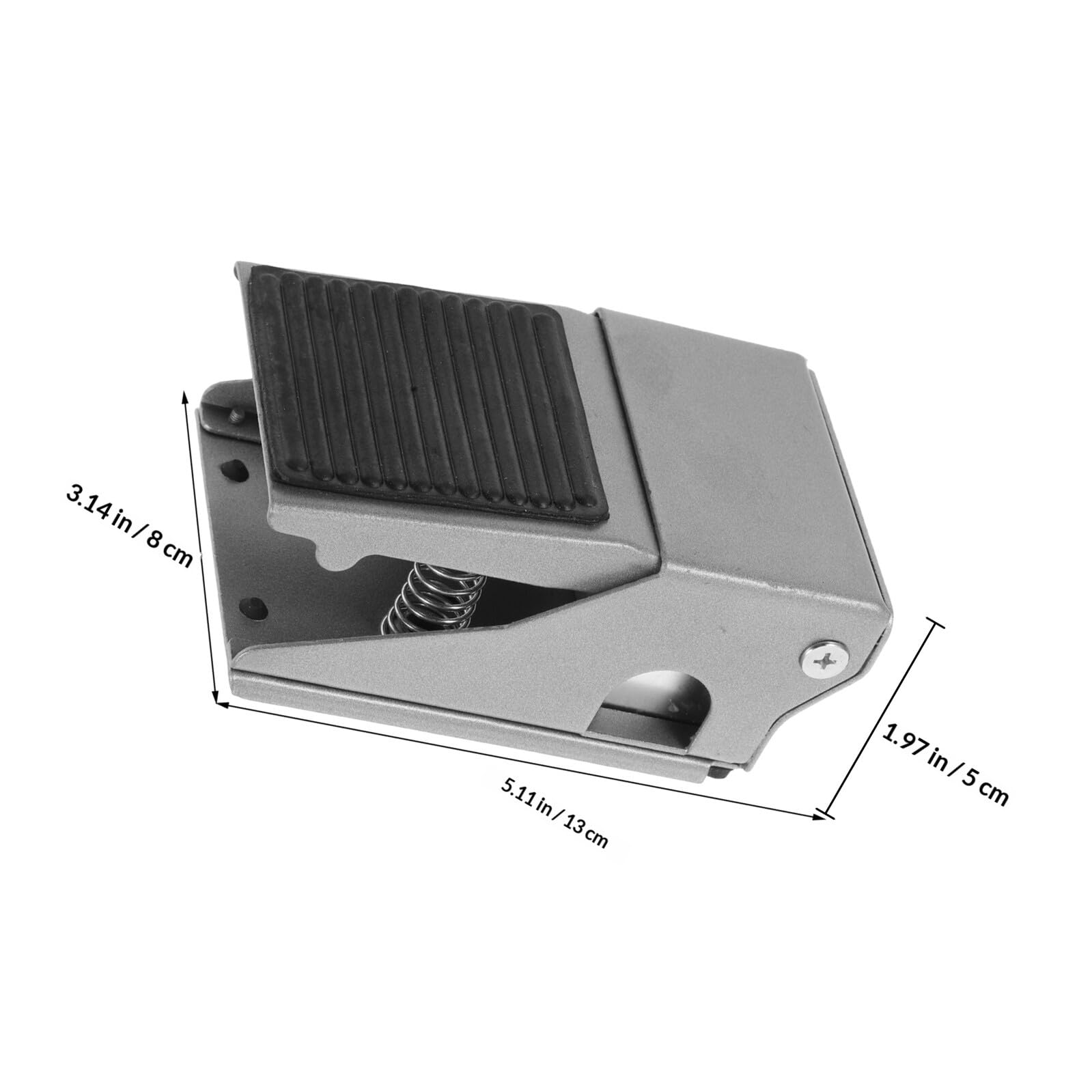 Luxshiny Fußpedalventil Pneumatisches Fußpedal Luftventil für Fußbetätigung Geeignet für Industrielle Maschinen und Zylindersteuerung