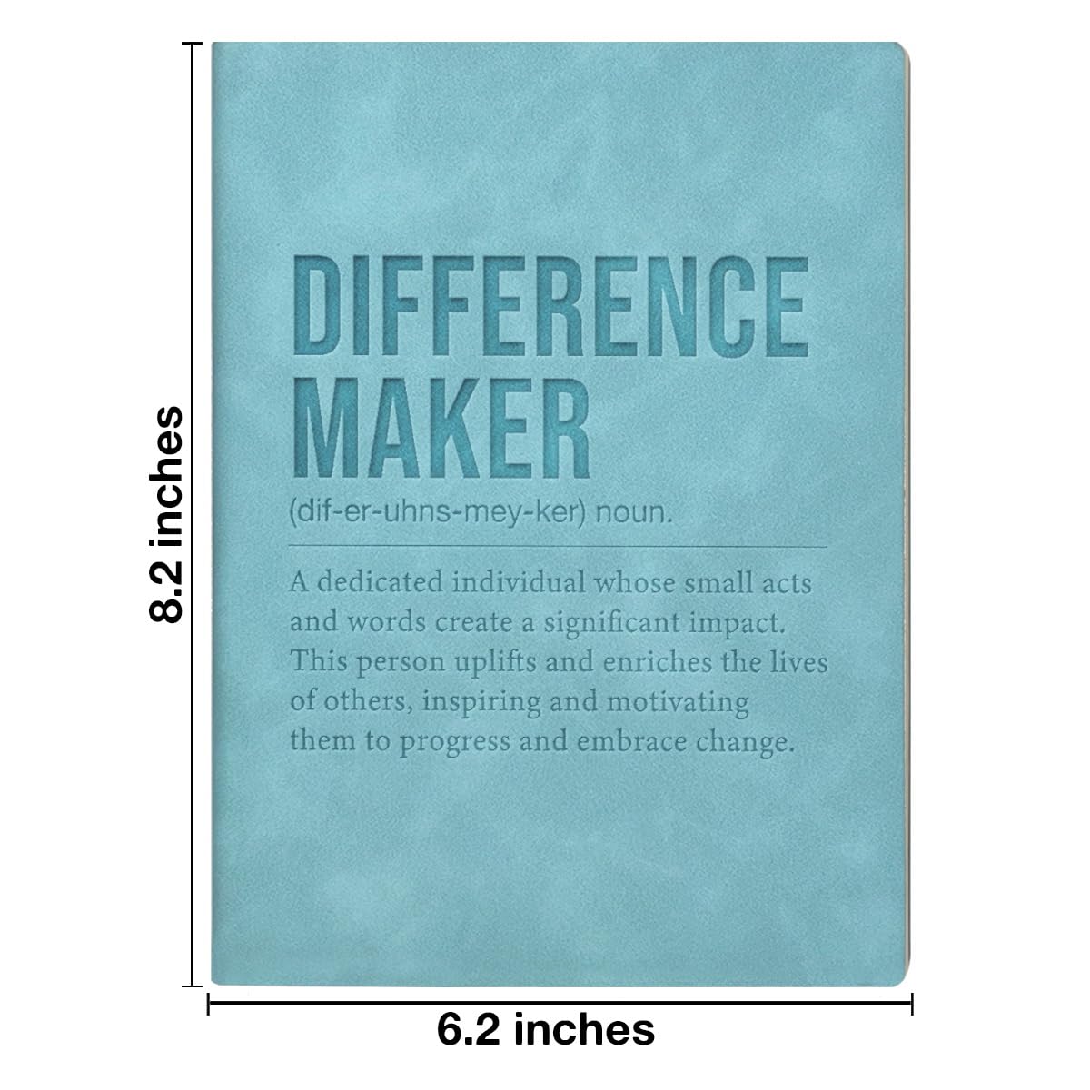 Difference Maker Gifts Difference Maker Definition Journal Notebook, quaderni ispiratori, regali di ringraziamento per colleghi, mentore, leader, capo insegnante