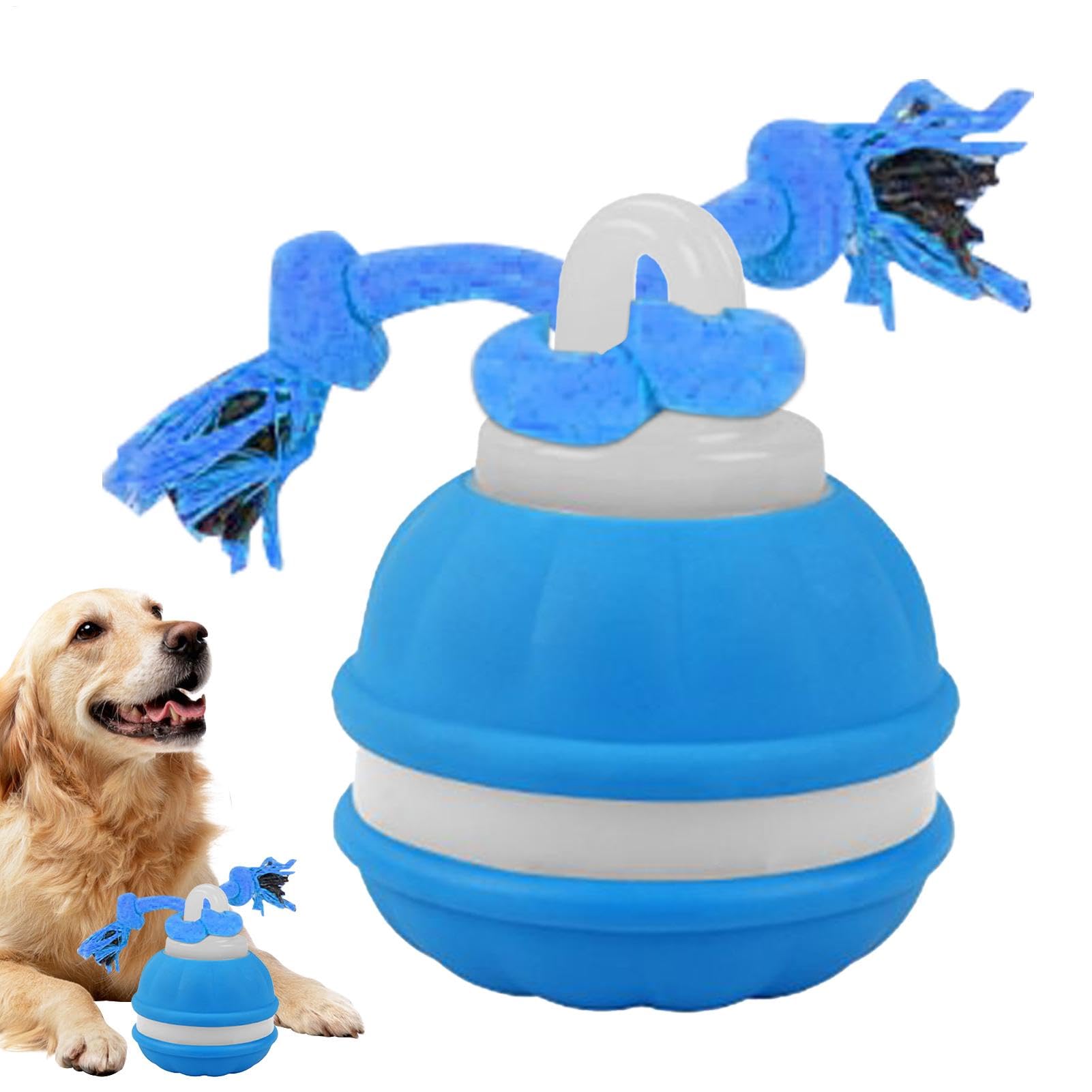 Smart Ball Toy for Dog - USB Rechargeable Puppy Ball with 3 Modes | Anti-Bite Pet Toys, Colorful Chew Supplies for Exercise, Playing, Relaxing, Chewing