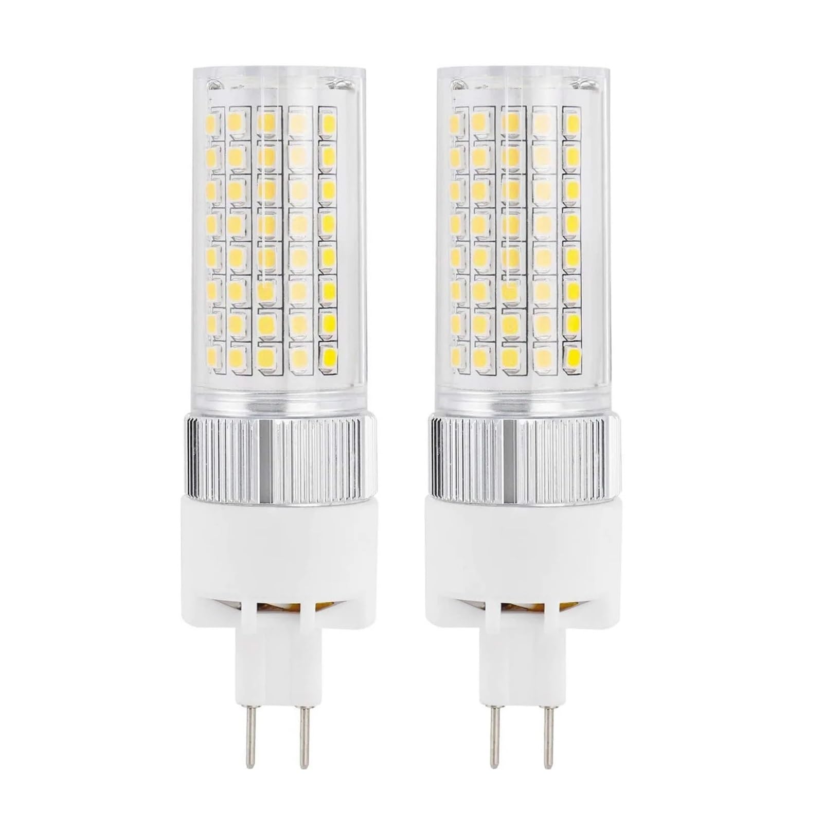 2pcs 16W G8.5 LED Lampadina A Mais Bi Pin A 150W Alonuri Metallici Lampada Da Strada For Gara Illuminazione Ad Alta Resa Cromatica(Natural Light)