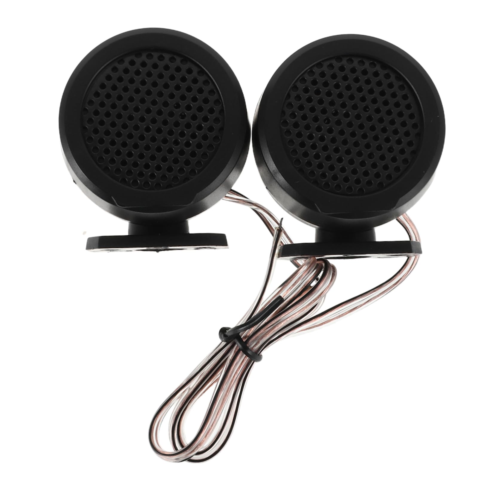 Zerodeko 1 Pair Car Tweeter Speakers High Frequency: 500w Tweeter Vehicle Audio Speakers for Stereo System - Mini Sound Loudspeaker Easy to Install - Car Truck Audio Accessories