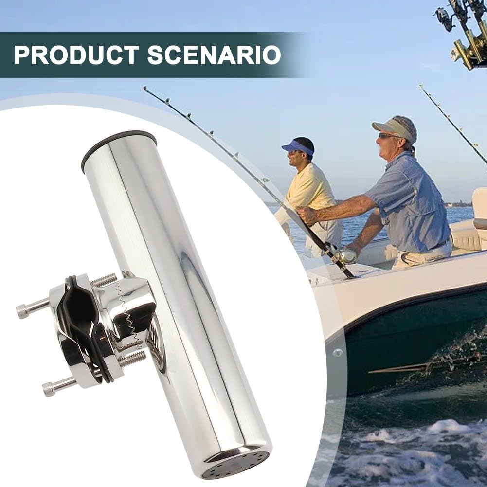 Pince fiable sur supports de canne à pêche pour bateau pour rails, 22, 32, 51 mm